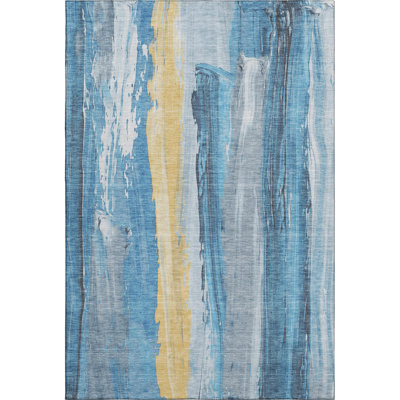 Premium Machine Washable Arnoldina AMF1845 Abstract Rug