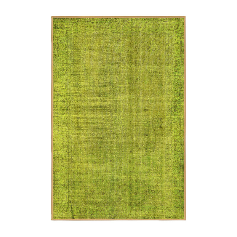 Tapis oriental en laine / polyester tissé à la machine Dalyce, Rectangle 2 pi x 3 pi