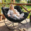 Rattan Rocking Chair – Rattan + Cushion-1851449444