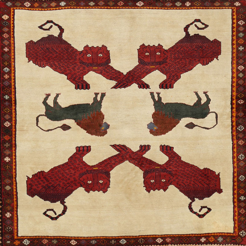 Tapis traditionnel Endrick, Rond 5 pi
