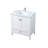 30 " W Freestanding Standard Free Standing 1 Single Vanity Bathroom Vanity With Engineered Marble Top-1574056221