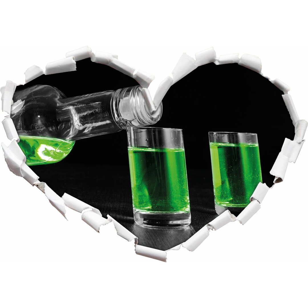 Wandtattoo Dark Grüner Absinth