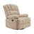 Breasha 39.7" Wide Manual Upholstered Swivel Rocker Recliner-71494672