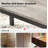 Industrial Dining Table, Wooden Long Dinner Table With Sturdy Metal Legs-425833455-425833452
