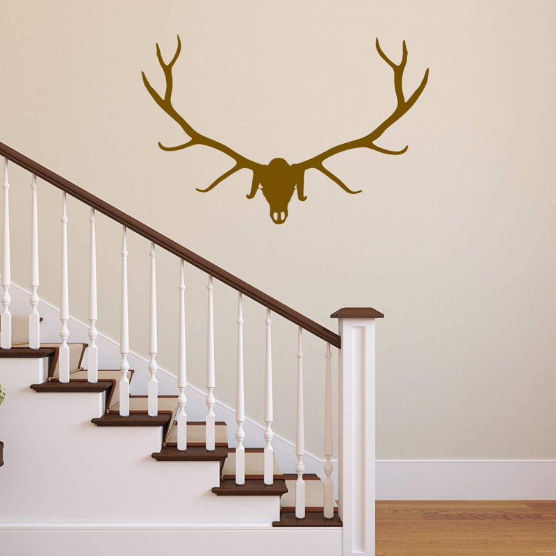 Animals Wall Decal, 18" H x 24.5" W, Brown