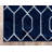 Glam Navy Blue Silver Area Rug-29446805