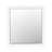 Miroir rectangulaire blanc Chenell