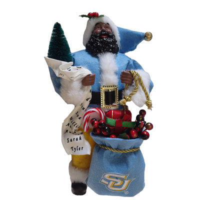 NCAA Southern University Jaguars 12" Santa