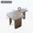 L-Shape Modern Coffee Table-705624558
