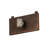 Rustic Lodge Flush Mounted Sconce