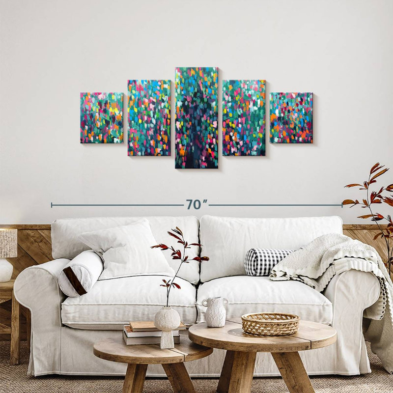 Twilight Meadow IV, 24" H x 55" W