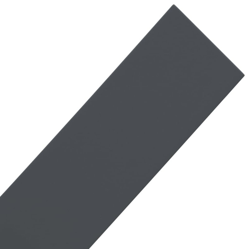 Artsiom Polyethylene Plastic Lawn Edging, Grey, 10cm H x 100cm W