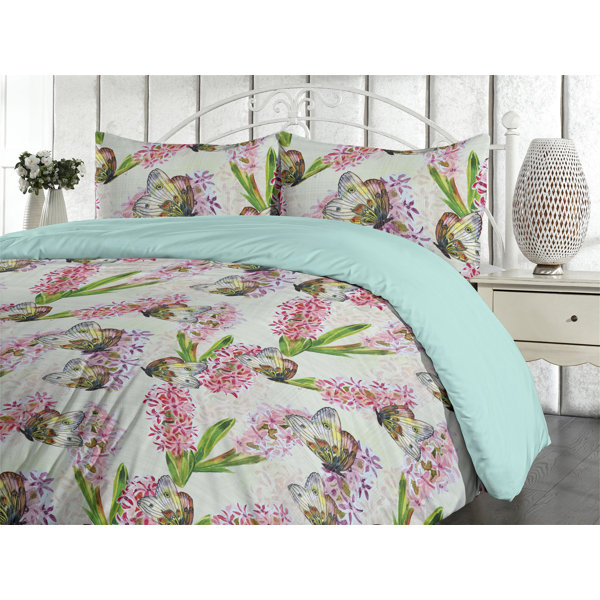 Bless International Caralee Floral Duvet Cover Set 