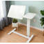 Table de lit à hauteur ajustable avec roulettes pour lit et canapé