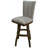 Irminger Swivel Upholstered Counter Stool with Solid Wood Frame-53842563-53842562