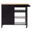 Lencautan Solid Wood Top Kitchen Cart-60447628