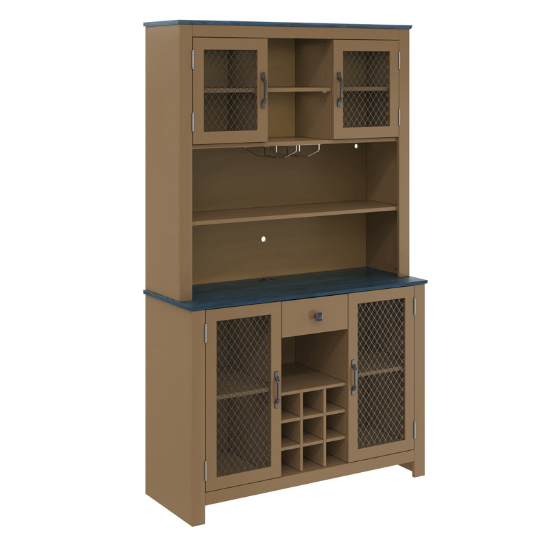 Armoire de cuisine 71 "H, Brun