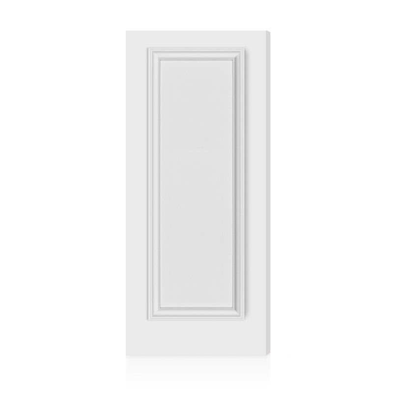 Dalle de porte intérieure 1 panneau Palazzo, Blanc, 96 x 32