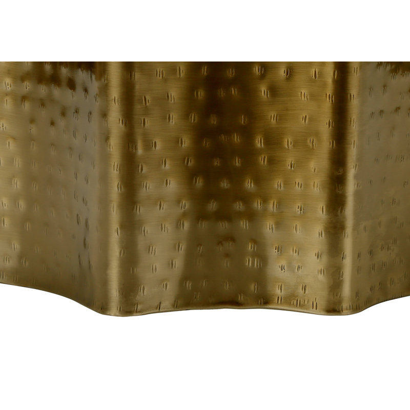 Abdool End Table, Dark Gold
