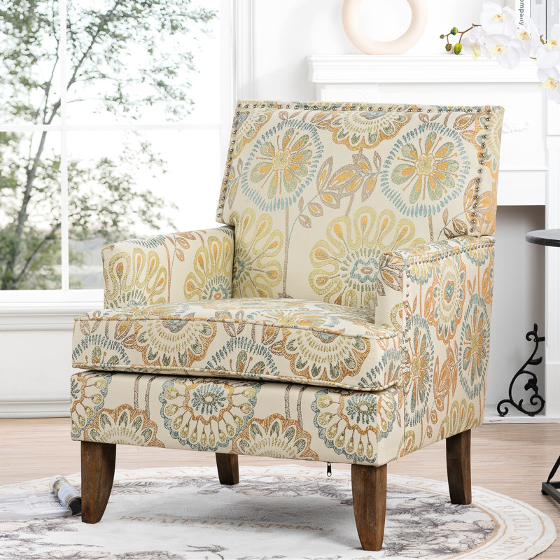 Élégante caractéristique de la chaise de maison - garniture cloutée en forme de bulle, style de vie chic et élégant