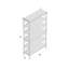 Etagere Solid Wood Bookcase