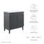 Armoire de meuble-lavabo 30 po Render-236582024
