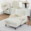 Pieds de canapé en bois chenille avec dossier et accoudoirs confortables-637673079