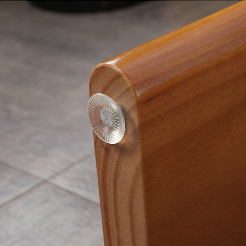 Console Modern Minimalist, Noyer clair, H 29,5 po x l 63 po x P 11,8 po