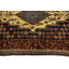Tapis oriental crème antique fait à la main 4 x 6