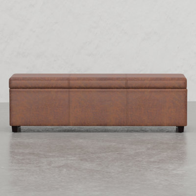 Lincoln Extra Large Storage Ottoman Bench