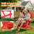 Outdoor Adirondack Chair with Cup Holder All-Weather HIPS Patio Chairs for Lawn, Garden, Fire Pit, Backyard-928513337