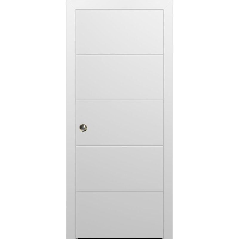 Porte de grange en bois Planum, 42 po x 96 po