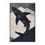 Tapis gris moelleux doux à motif géométrique moderne Southville Shark-1288574885