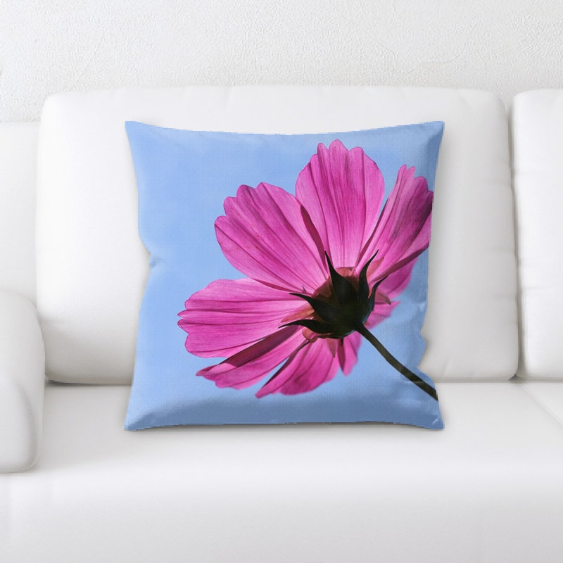 Coussin décoratif fleur