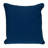 Blue 100% Cotton Interlocking Zippered Pillow