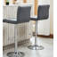 Tabouret de bar pivotant réglable en similicuir, ensemble de 2-1085009753