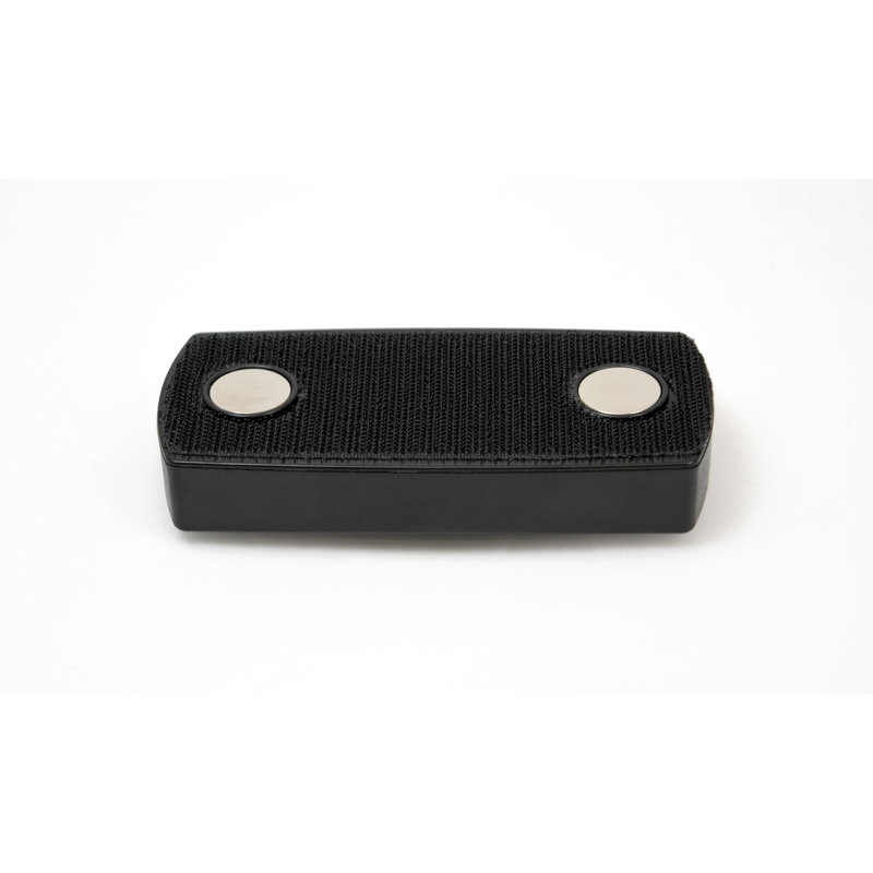 Audio-Visual Direct Plastic / Acrylic Dry-Erase Board Eraser, Black