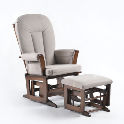 Fauteuil oscillant et repose-pieds Joy