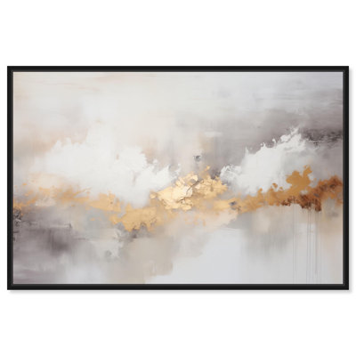 «Golden Hour I», toile de luxe par Art Remedy
