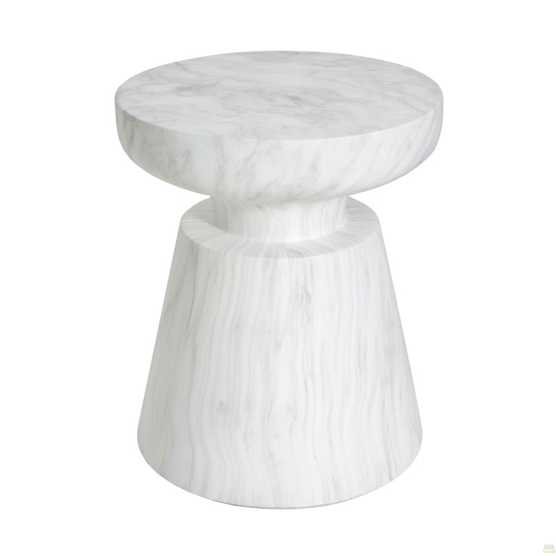 Table d'appoint d'extérieur en travertin Ponti
