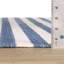 Tapis en laine bleu marine / ivoire Renelso-2084249082