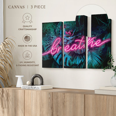 Impression sur toile Breathe