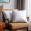 Indoor / Outdoor White Square Cushion Pad-1278333441