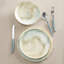 French Home, Sea And Sand, Porcelain 12-Piece Dinnerware Set