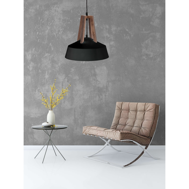 Lynell 1 - Light Dome Pendant, Black