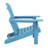 Clitheroe Foldable HDPE Adirondack Chair-2049837478