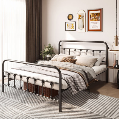 Metal Open-Frame Bed