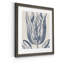 Indigo floral sur lin VI - reproduction encadrée de qualité supérieure - prêt à être accroché - impression encadrée sur papier-1607622981-1607622980-1607652894