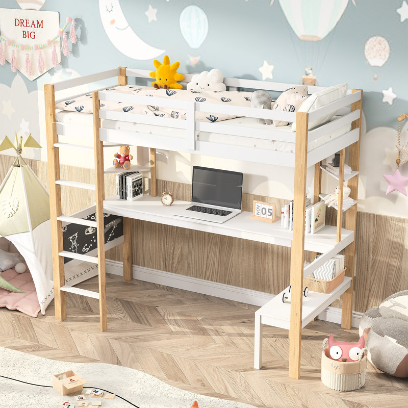 Solid Wood Bed