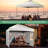 10x10 Pop Up Canopy Tent Gazebo with 4 Removable Sidewalls One Push Party Tent-106632945